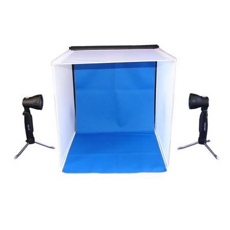 Lumiere L.A. 16 in Photo Tent 2x 50W 3200K Light