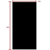 Lumiere L.A. 10' x 20' Black Muslin Background Backdrop