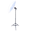 Lumiere L.A. Photo Umbrella Floor Stand Light Kit