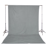 Lumiere L.A. 10' Photo Studio Background Backdrop Support Stand Gray