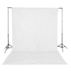 Lumiere L.A. 10' Photo Studio Background Backdrop Support Stand White