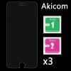 Akicom L60482 GLASSEE 3x 0.26mm 9H Surface Hardness 2.5D Explosion-proof Tempered Glass Screen Film for iPhone 6 6s
