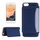 Akicom CASEE L60496 for iPhone 7 Flexible Card Slots Leather Case with Holder & Card Slots & Wallet (Dark Blue)
