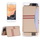 Akicom CASEE L60501 for iPhone 7 Flexible Card Slots Cross Pattern Scotland Style Leather Case with Holder & Card Slots & Wallet (Beige)