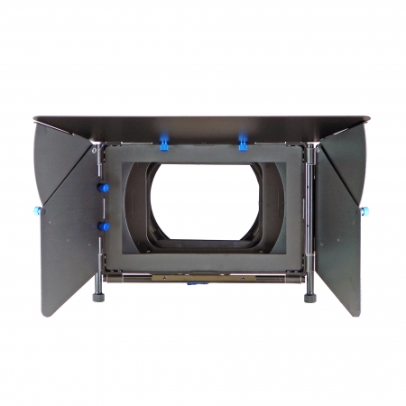 Lumiere L.A. L60390 xTremeCam Matte Box 02 Max 102mm with double 4x4 4x5.6 dual purpose filter trays for HDSLR DSLR Camcorder